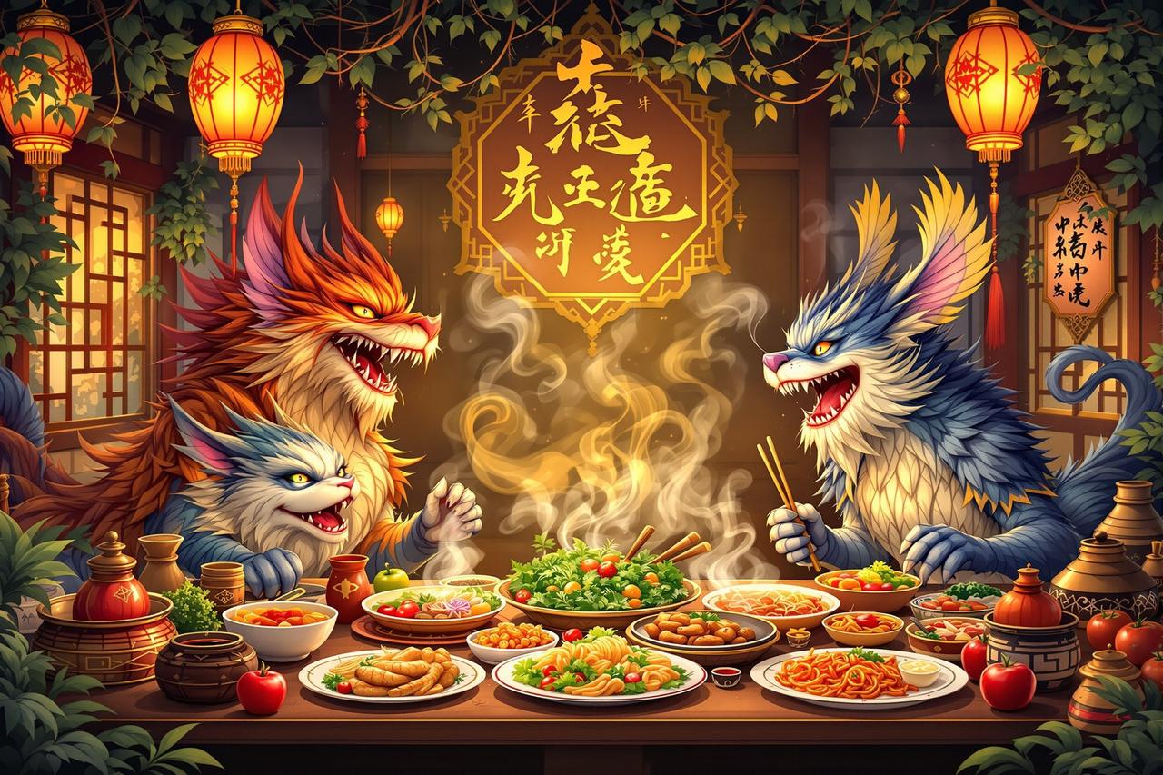 短剧搜漫剧作品:异世界食堂 短剧搜 - 异世界食堂